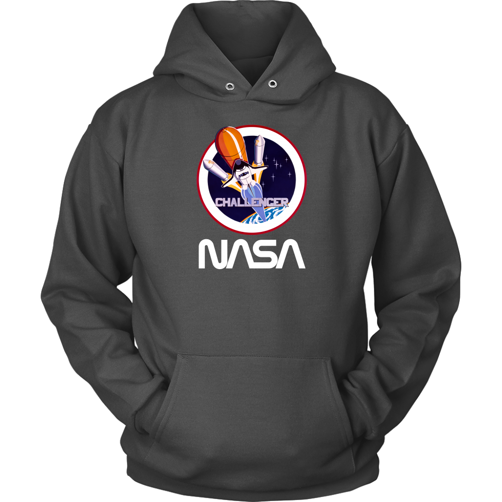 NASA STS-8 Mission Patch Hoodie Sweatshirt