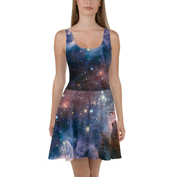 Carina Nebula Skater Dress