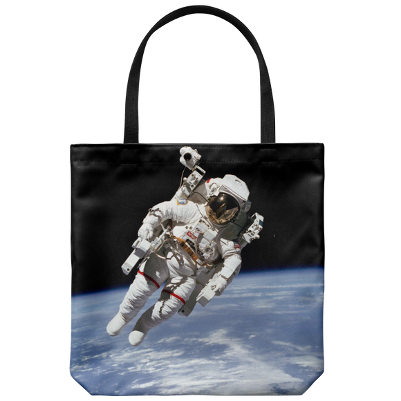 NASA Astronaut Spacewalk Tote bag