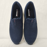 Skechers Arch Comfort Flex Men's Slip On Shoes Navy / White 66751S