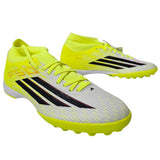 Adidas F50 League Mid Turf Soccer Shoes Team Solar Yellow 2 / Core Black / Lucid Red IH9630