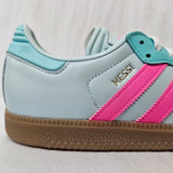 Adidas Samba Messi Men's Soccer Shoes Halo Mint / Lucid Pink / Gum KI8505