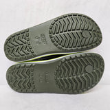 Crocs Bayaband Flip Women's Thong Sandals Flip Flops Green / White 205393-309