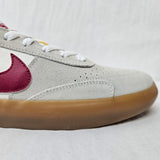 Nike SB Heritage Vulc Men's Skate Shoes Summit White / Cardinal Red CD5010-100