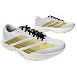 Adidas Adizero EVO SL Woven Men's Running Shoes White / Gold / Black JQ4441