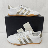 Adidas Grand Court Lo Womens Sneaker Crystal White / Cyber Metallic / Gum JQ9685