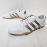 Adidas Grand Court Lo Womens Sneaker Crystal White / Cyber Metallic / Gum JQ9685