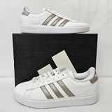 Adidas Grand Court 2.0 Women's Sneakers Cloud White / Platinum Metallic GW9215