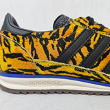 Adidas SL 72 OG 'Tiger Print' Women's Sneakers Yellow / Core Black / Lucid Blue
