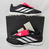 Adidas Predator League FT TF Men's Firm Ground Turf Soccer Cleats Black / White / Red JR5029