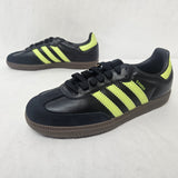 Adidas Samba OG Women's Sneakers Core Black / Pulse Lime / Gum Shoes JS1387
