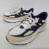 New Balance 990 Lifestyle Mens Style White with Black Plum and Phantom