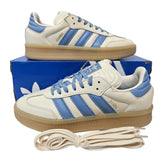 Adidas Samba XLG J Kids Sneakers Shoes Wonder White / Ash Blue / Gum HQ0251