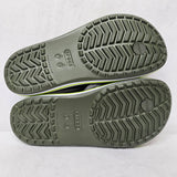 Crocs Bayaband Flip Women's Thong Sandals Flip Flops Green / White 205393-309