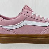Vans Brooklyn Ls Women's Suede Sneakers Pink Dawn / White / Gum VN000D7UEN7