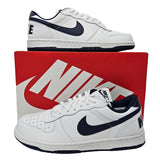 Nike Big Nike Low Men's Shoes Lifestyle Sneaker White / Midnight Navy 355152-140