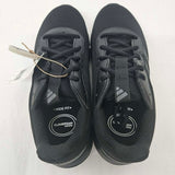 Adidas cloudfoam flex Women's WIDE comfort sneaker BLACK hq4961