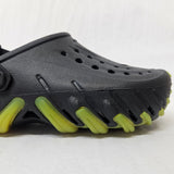Crocs Echo Icey RO Men's Cushioned Clog Rubber Outsole Black / Green 211458-001