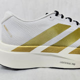 Adidas Adizero EVO SL Woven Men's Running Shoes White / Gold / Black JQ4441