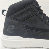 Timberland Allston Mid Lace Sneaker Boot Black Nubuck Leather Men's Shoe 0A69V5-W05