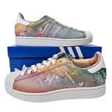 Adidas Superstar II Men's Sneakers Green / Orange / Pink / White Respect Unity Love Unites KJ8400