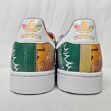 Adidas Superstar II Women's Sneakers Green / Orange / Pink / White KJ8400