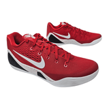 Nike Kobe IX 9 Elite Low EM Protro Men's Basketball Shoes Red / White IH1401-600