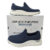 Skechers Arch Comfort Flex Men's Slip On Shoes Navy / White 66751S