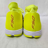 Adidas F50 League Mid Turf Soccer Shoes Team Solar Yellow 2 / Core Black / Lucid Red IH9630