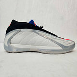 Adidas Anthony Edwards 2 AE2 Men's Basketball Shoes Cloud White / Lucid Red / Silver Metallic Sneaker