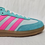 Adidas Samba Messi Men's Soccer Shoes Halo Mint / Lucid Pink / Gum KI8505