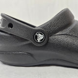 Crocs Men's Bistro Work Clogs Slip Resistant Black 10075-001