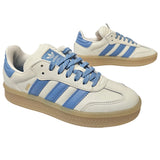 Adidas Samba XLG J Kids Sneakers Shoes Wonder White / Ash Blue / Gum HQ0251