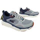Skechers Max Cushioning Elite Rivalry Mens Running Shoes Gray / Navy 220062/GYNV