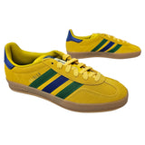 Adidas Gazelle Indoor Kids Sneaker EQT Brazil World Cup FIFA Yellow / Collegiate Royal / Green IH6463
