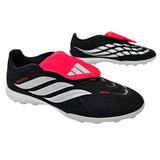 Adidas Predator League FT TF Men's Firm Ground Turf Soccer Cleats Black / White / Red JR5029