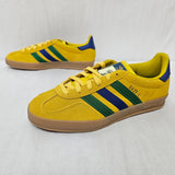 Adidas Gazelle Indoor Kids Sneaker EQT Brazil World Cup FIFA Yellow / Collegiate Royal / Green IH6463