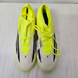 Adidas F50 League Mid Turf Soccer Shoes Team Solar Yellow 2 / Core Black / Lucid Red IH9630