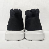 Timberland Allston Mid Lace Sneaker Boot Black Nubuck Leather Men's Shoe 0A69V5-W05