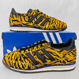 Adidas SL 72 OG 'Tiger Print' Women's Sneakers Yellow / Core Black / Lucid Blue