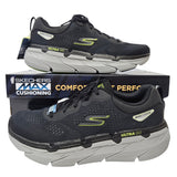 Skechers Max Cushioning Premier Perspective Mens Running Shoe Black Lime 220068