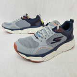 Skechers Max Cushioning Elite Rivalry Mens Running Shoes Gray / Navy 220062/GYNV