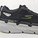 Skechers Max Cushioning Premier Perspective Mens Running Shoe Black Lime 220068
