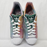 Adidas Superstar II Women's Sneakers Green / Orange / Pink / White KJ8400
