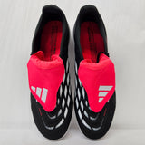 Adidas Predator League FT TF Men's Firm Ground Turf Soccer Cleats Black / White / Red JR5029