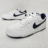 Nike Big Nike Low Men's Shoes Lifestyle Sneaker White / Midnight Navy 355152-140