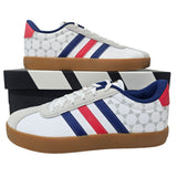 Adidas VL Court 3.0 Kid's Sneakers Cloud White / Pure Ruby / Mystery Ink KI3119