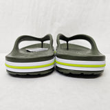 Crocs Bayaband Flip Women's Thong Sandals Flip Flops Green / White 205393-309