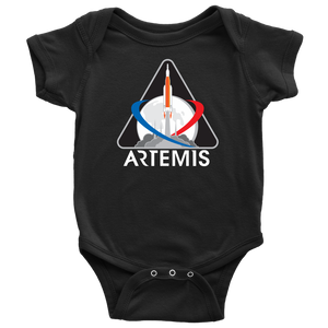 Artemis 1 Mission Patch Baby Bodysuit