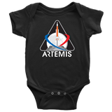 Artemis 1 Mission Patch Baby Bodysuit